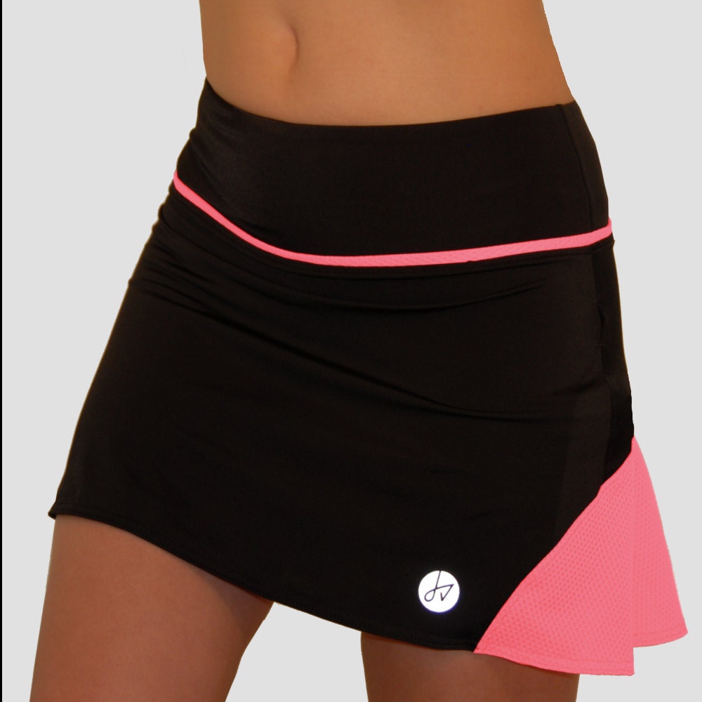 Coral Pink Running SkirtNO SHORTS ATTACHEDTennis Skirt