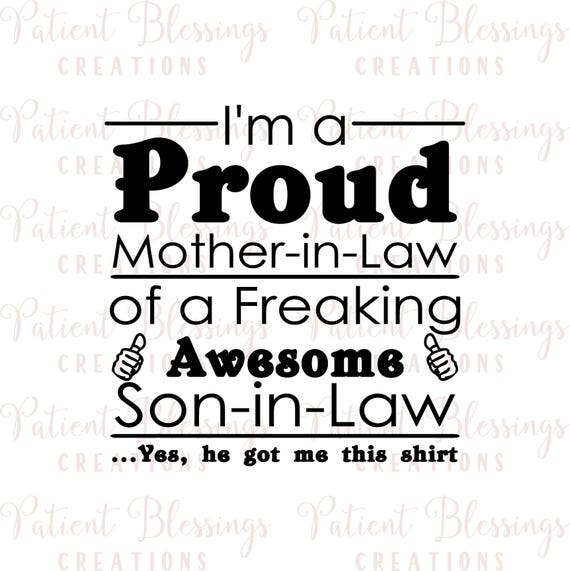 Free Free 315 Son In Law Shirt Svg SVG PNG EPS DXF File