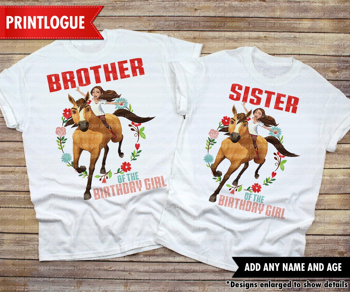 Spirit Riding Free Birthday Shirt Spirit Riding Free Family | Etsy