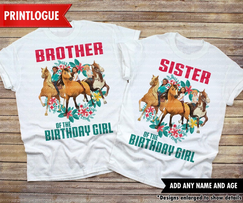 Spirit Riding Free Birthday Shirt Spirit Riding Free Family - Etsy