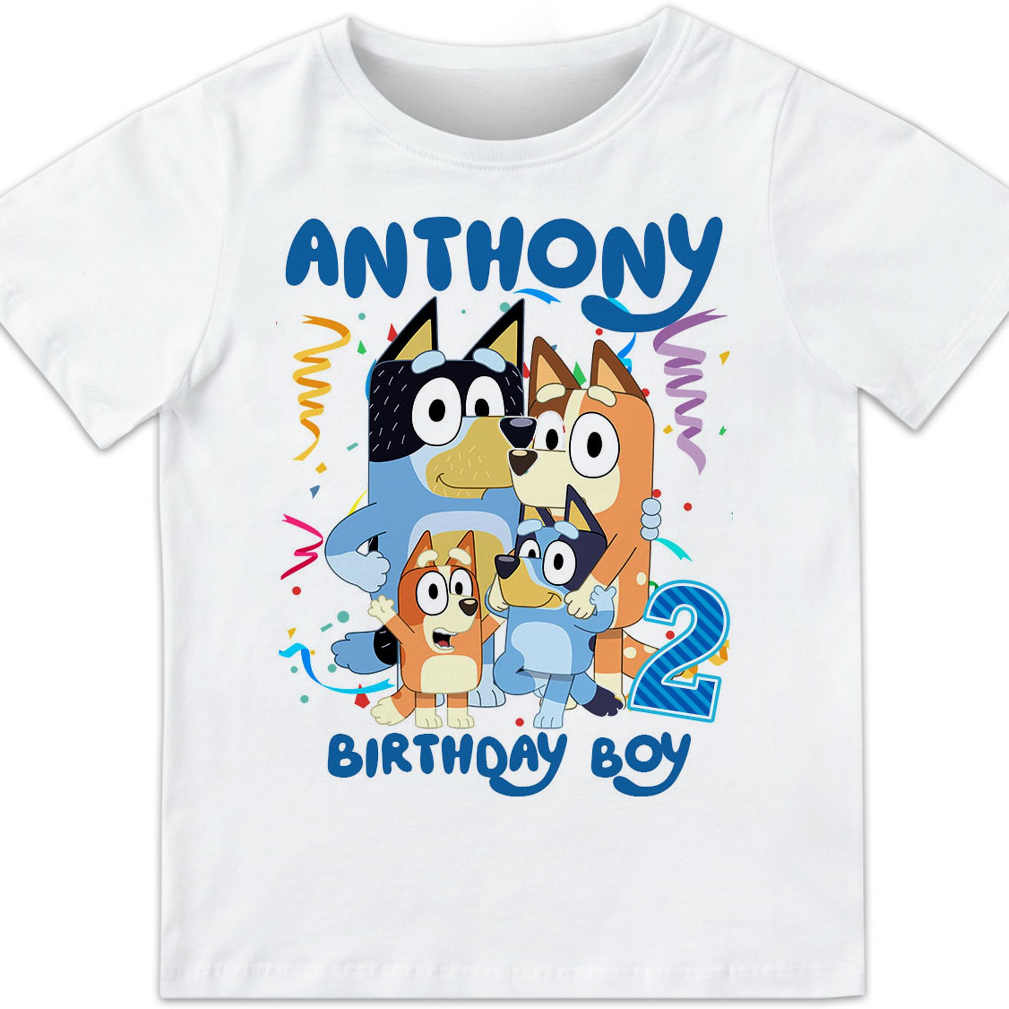 Full Family Bluey Birthday Matching Set