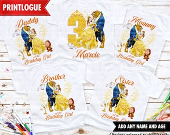 Beauty and the Beast Shirt - Etsy