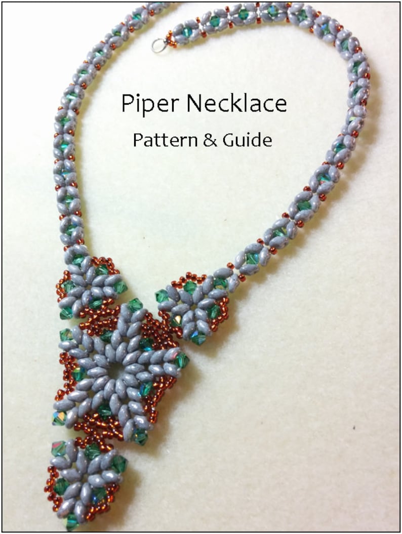 Beading Pattern Instructions, Beading Tutorials and Patterns, Beaded Pendant, Necklace Patterns
