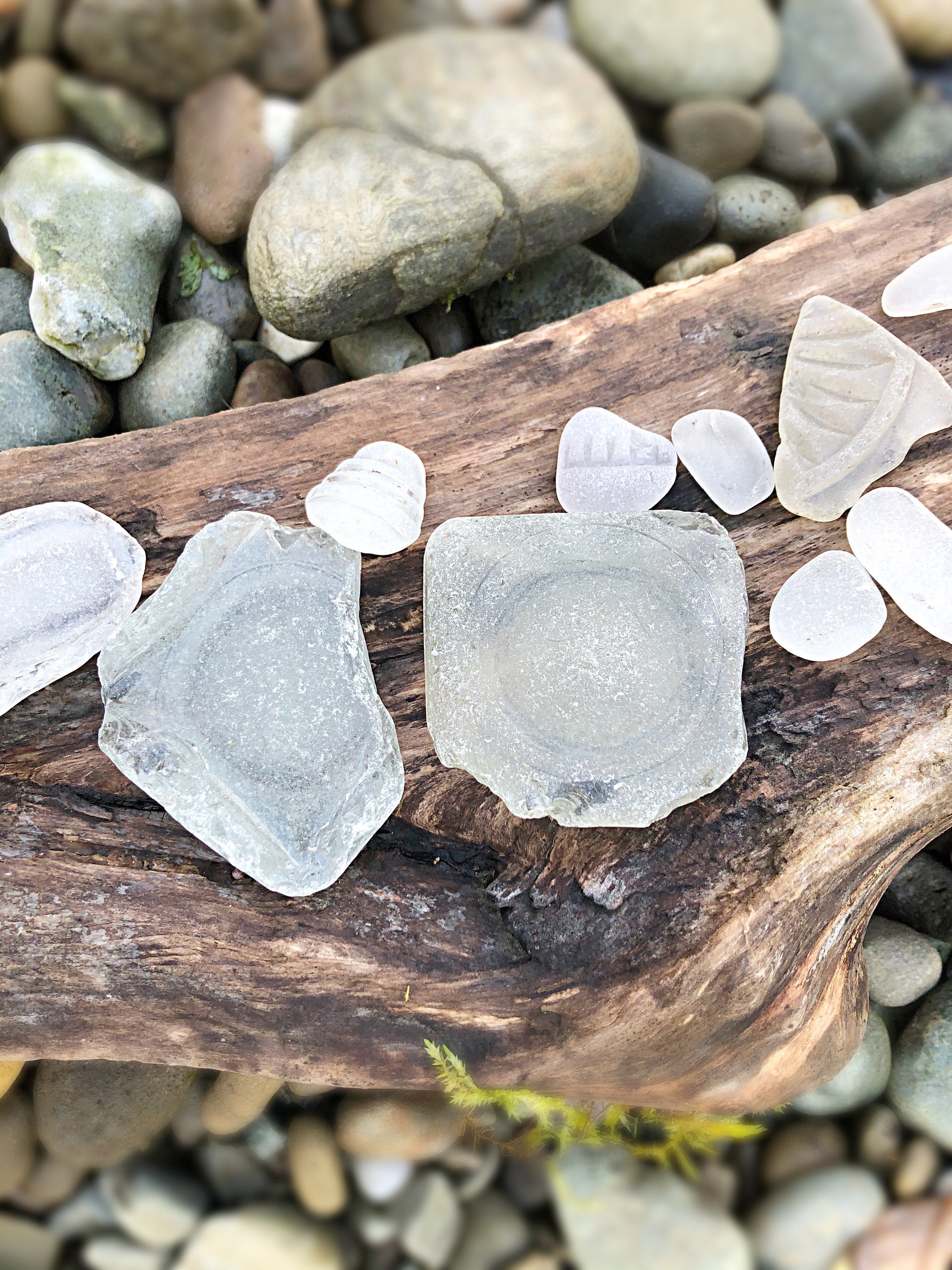 disrupt white sea glass