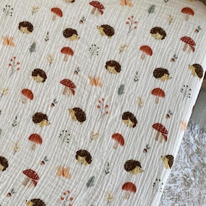 Muslin Cotton Fitted Sheets for Stokke Snoozi Bassinet, Stokke Sleepi Mini V2 V3 Fitted Sheets, Stokke Sleepi Junior Fitted Sheets