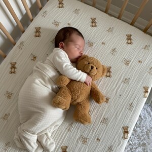 Organic Muslin Cotton Fitted Sheet: Baby, Crib, Bassinet - Custom Size