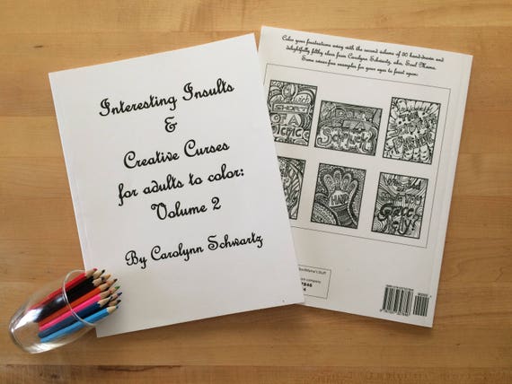 Profanity Coloring Book for Adults