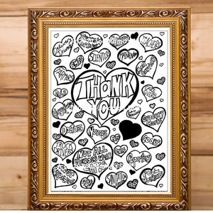 Thank You Essential Workers Coloring page, digital download, Printable Coloring Page, PDF, Adult coloring, Anti-Stress Coloring, Clean