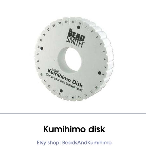 Mini disque épais Kumihimo 32 emplacements