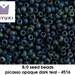 see more listings in the Miyuki SEED BEADS 8/0 section