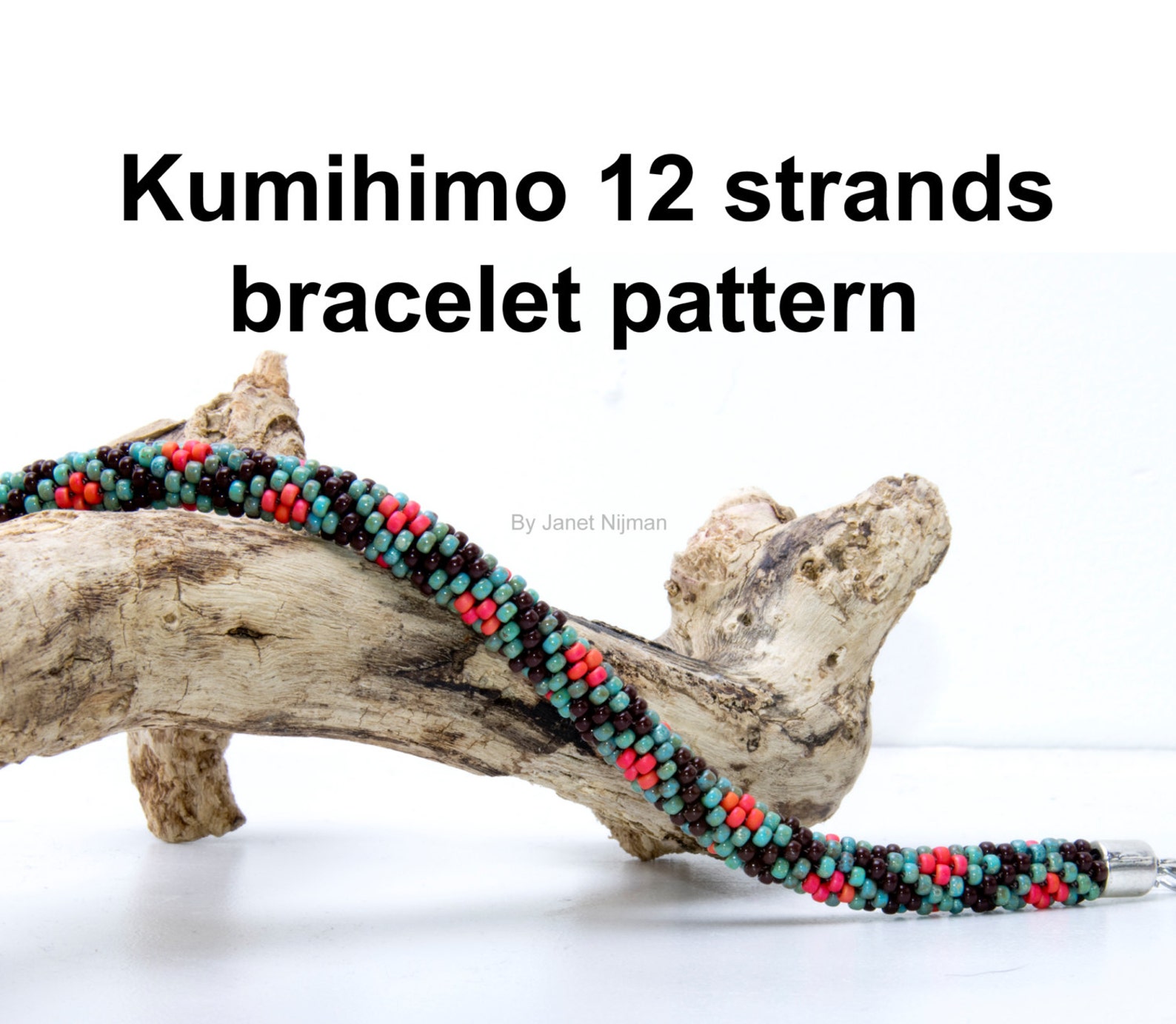 Kumihimo Tutorial Diamond Pattern 12 Strands Pattern Etsy