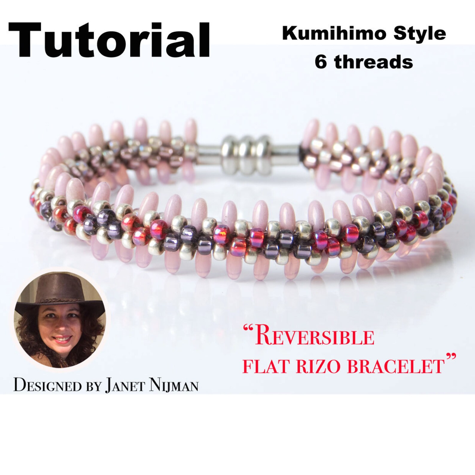 Kumihimo Pattern Tutorial Reversible Kumihimo Style Drop Down - Etsy