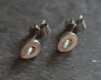 Silver tube studs