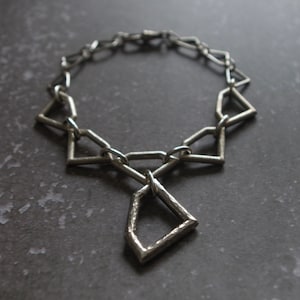Silver bracelet &quot;Gem Shape&quot;