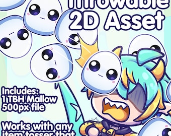 Objeto 2D arrojable - TBH Mallow