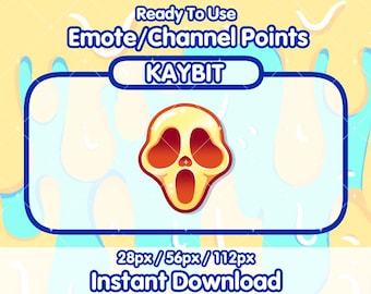 GOLD MASK Twitch Channel Points Icon | Twitch Channel Point Icon | Twitch Emotes | Stream Emotes | Channel Point Redeem