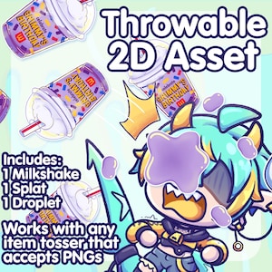 Throwable 2D Items - Innocent Milkshake