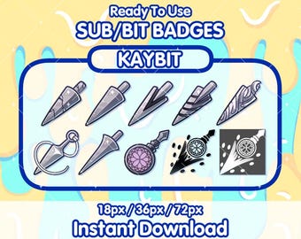 Hollow Knight Nails Bit Badges | Sub Badges | Streamer Emotes | Video Game Twitch Badges
