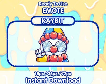 CLOWN ERM ACTUALLY Twitch Emote | YouTube Emote | Twitch Emote | Stream Emote | Discord Emote