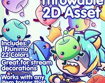 Throwable 2D Items - Junimos