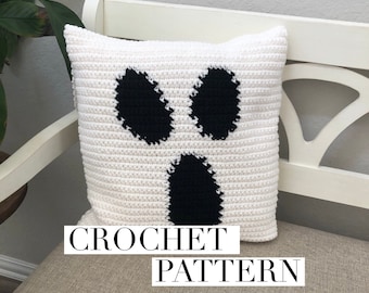 Ghost Crochet Pillow Pattern