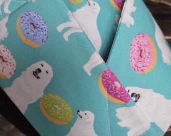 Dogs and Donuts- Stock Tie @spoonflower fabric