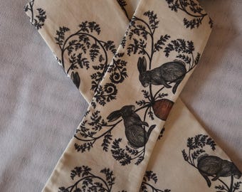 Bunny- Stock Tie @spoonflower fabric