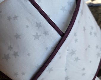 Star with piping Stock Tie