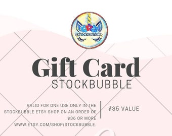 Thirty Five Dollar Gift Code to Stockbubble