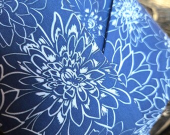Blue floral- Stock Tie @spoonflower fabric