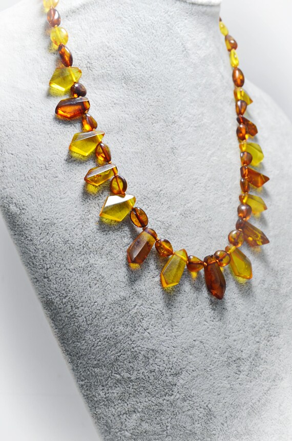 amber healing necklace