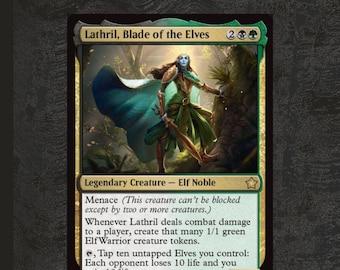 Commander Golgari Elf Deck - Lathril - Green Black - EDH -100 Card - MTG  NM/M!!! - Etsy
