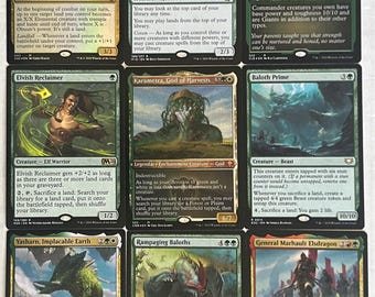 mtg obuun commander deck Obuun, Mul Daya Ancestor Commander Deck Magic The Gathering Elf Landfall