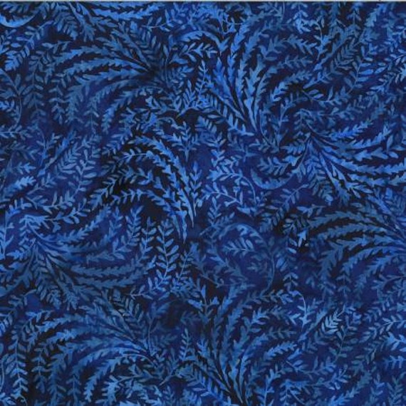 Bali Batik Fabric #1095-17 Cobalt Blue Quilt Shop Quality Cotton Hoffman Bali Batik Fabric #1095-17 Cobalt Blue Quilt Shop Quality Cotton Hoffman