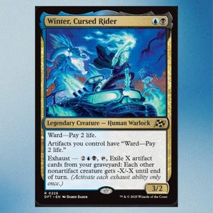 Black and Blue Commander Deck for Magic The Gathering Collector, 100 Cards!