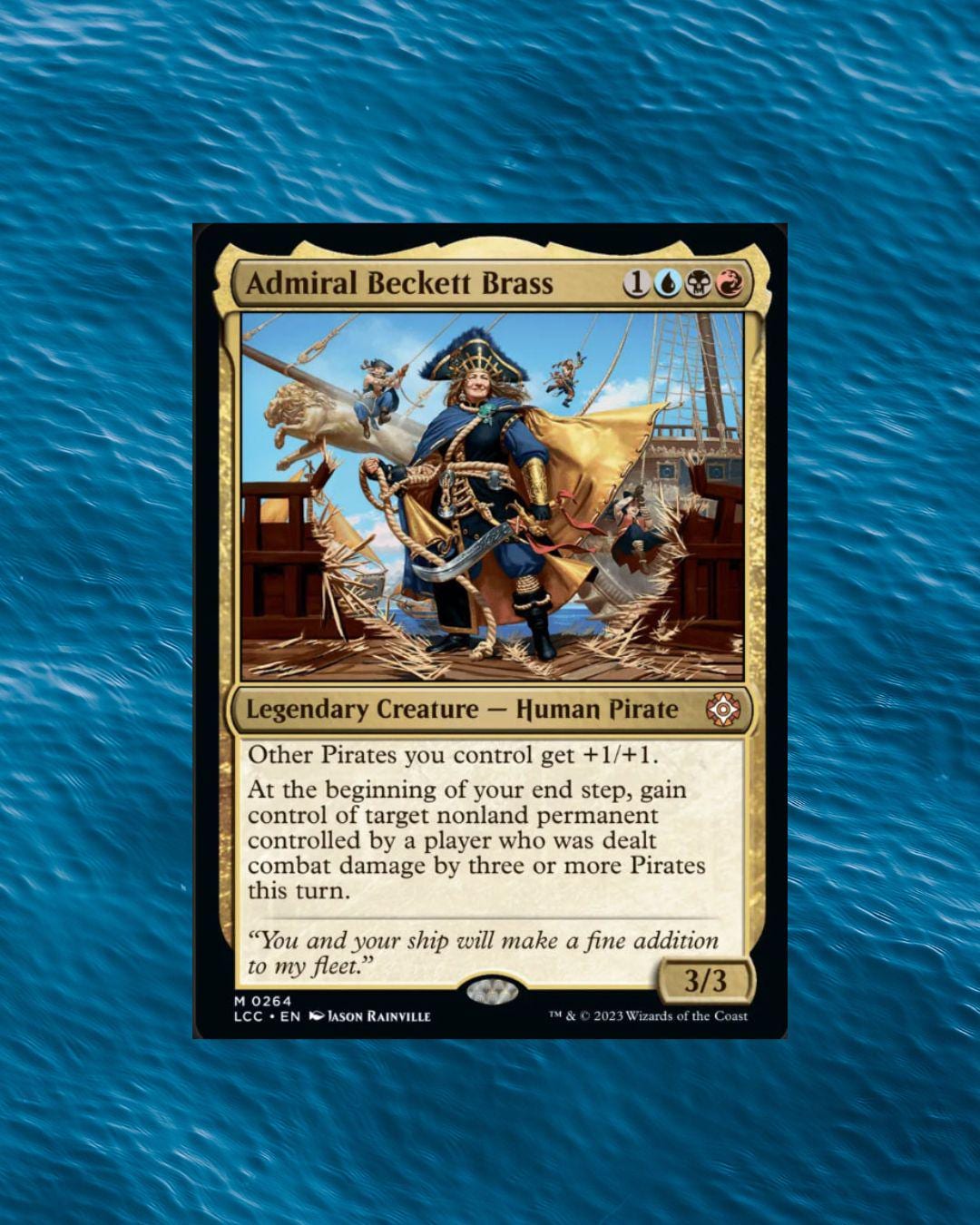 Pirate Commander Deck Magic the Gathering Admiral Beckett Brass - Etsy