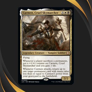 Vampire Sacrifice Commander Deck Magic The Gathering Carmen, Cruel Skymarcher