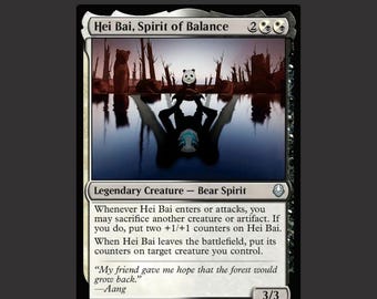 Hei Bai, Spirit of Balance Commander Deck EDH Magic The Gathering Avatar Sacrifice Theme
