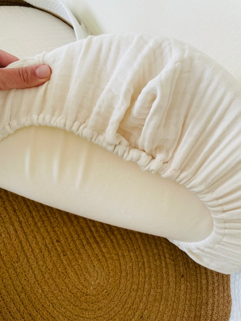 Muslin Sheet Moses Basket Fitted Sheet Minimalist Etsy