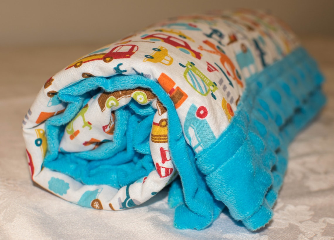 Handmade Blanket for little Boy Baby blanket Toddler blanket Etsy