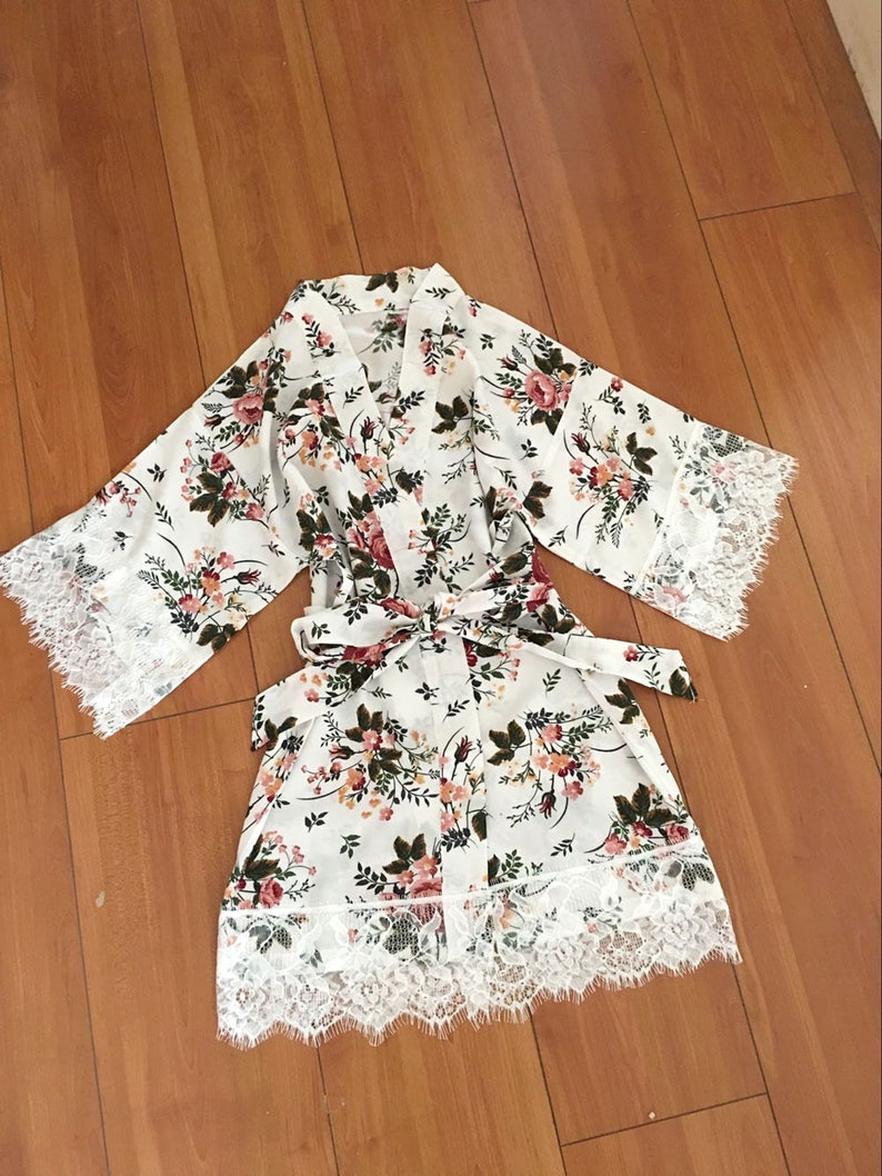 Floral Baby RobeFlower Girl Robeflower Girl GiftBaby Shower Etsy