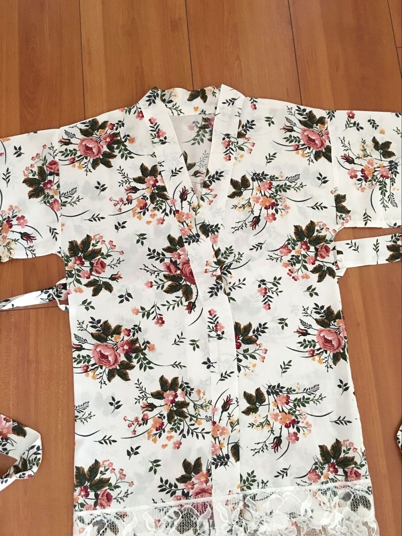 Floral Baby RobeFlower Girl Robeflower Girl GiftBaby Shower Etsy