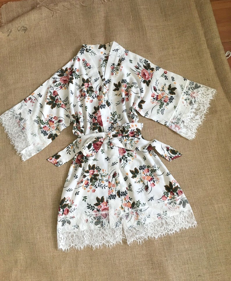 Floral Baby RobeFlower Girl Robeflower Girl GiftBaby Shower Etsy