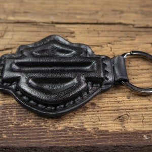 Beautiful handmade motorcycle keychain HD  all BLACK