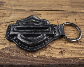 Beautiful handmade motorcycle keychain HD  all BLACK