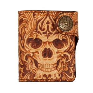 Handmade biker wallet