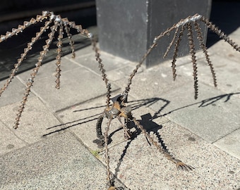 Demon wing - sculpture