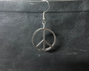 Peace sign - earring