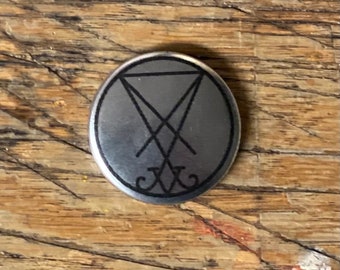 Lucifer-sigill - 2,5 cm nål