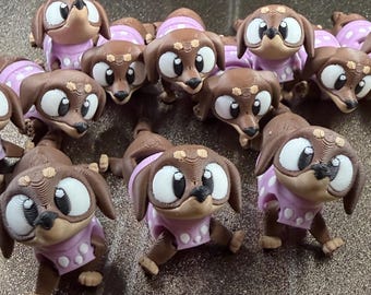 Mini Dachsund Fidget, Mini Perro Salchicha